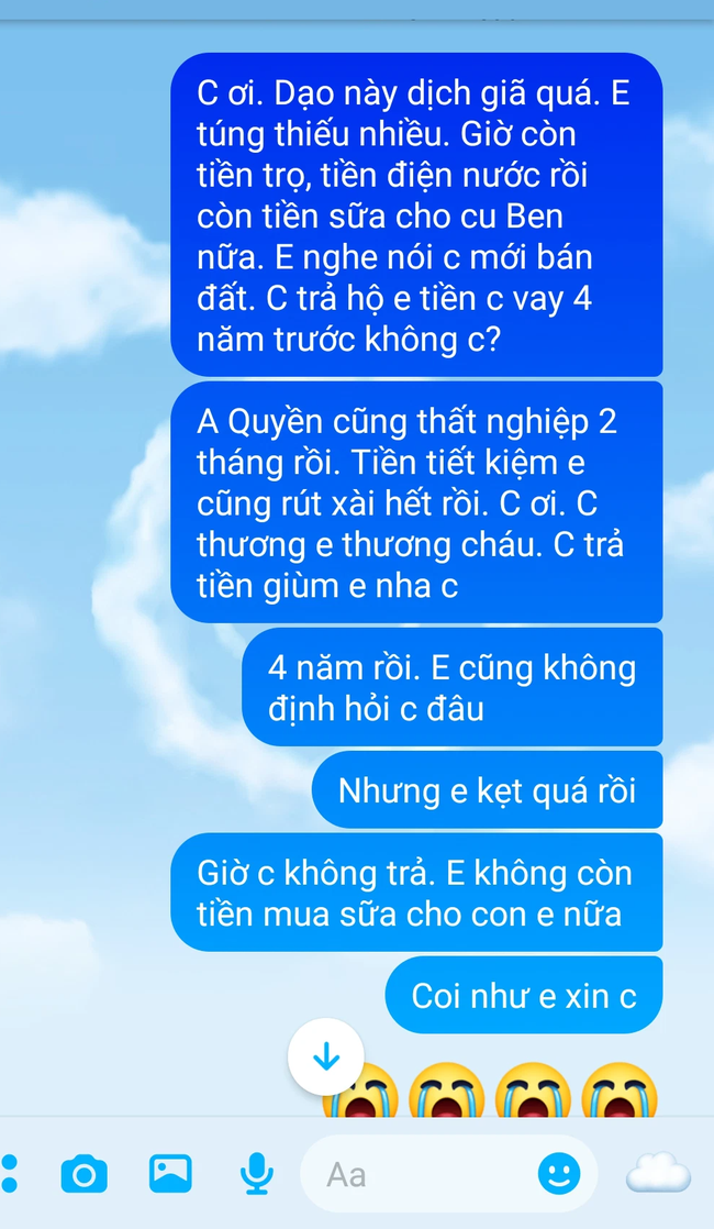 Chị chồng vay tiền từ 4 năm trước, giờ tôi &quot;van xin&quot; lấy lại, chị ấy buông một câu khiến tôi &quot;cạn lời&quot; - Ảnh 1.