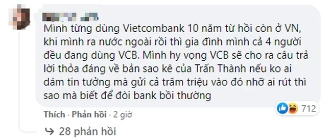 Fanpage Vietcombank bị &quot;tấn công&quot; vì sao kê của Trấn Thành - Ảnh 4.