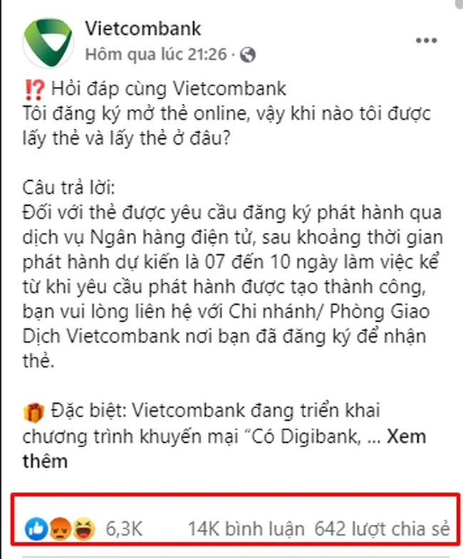 Fanpage Vietcombank bị &quot;tấn công&quot; vì sao kê của Trấn Thành - Ảnh 2.