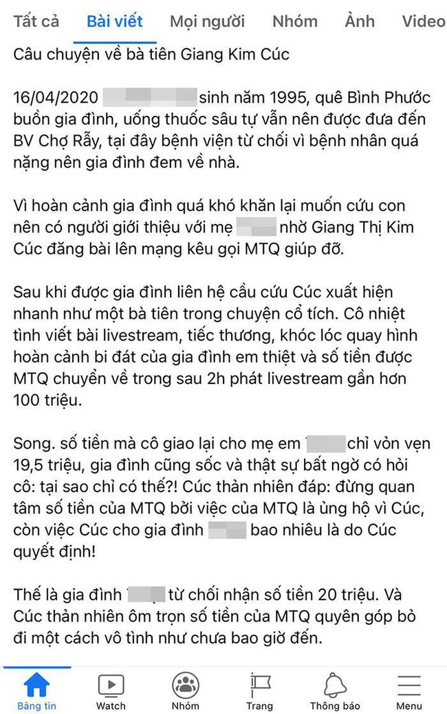 Sau buổi livestream, Giang Kim Cúc lại khiến CĐM thất vọng khi không đưa được bằng chứng, toàn nói suông? - Ảnh 4.