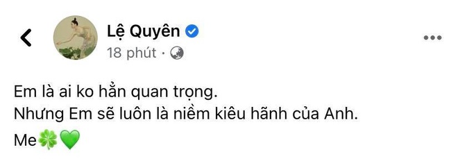 Động thái "dằn mặt" nhẹ nhàng mà sâu cay của Lệ Quyên khi bị mỉa mai "tha cho Lâm Bảo Châu đi" - Ảnh 2. Động thái "dằn mặt" nhẹ nhàng mà sâu cay của Lệ Quyên khi bị mỉa mai "tha cho Lâm Bảo Châu đi" - Ảnh 2.