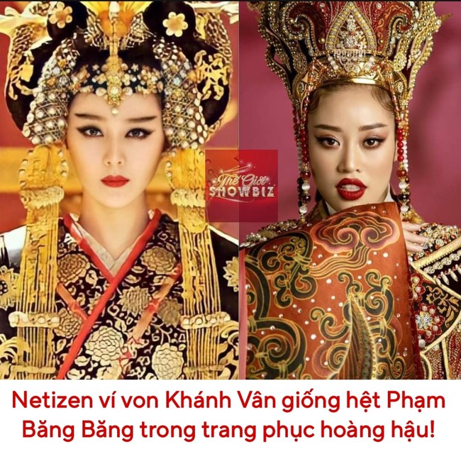 Hoa hậu Khánh Vân mặc đồ giống Phạm Băng Băng, nhìn ảnh nhớ ngay bộ phim sang chảnh bậc nhất Châu Á - Ảnh 2.
