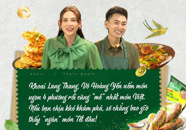Khoai Lang Thang, Võ Hoàng Yến: "Ăn đủ sơn hào hải vị khắp thế giới vẫn nhớ nhất món Tết Việt vị an lành!" - Ảnh 7. Khoai Lang Thang, Võ Hoàng Yến: "Ăn đủ sơn hào hải vị khắp thế giới vẫn nhớ nhất món Tết Việt vị an lành!" - Ảnh 7.