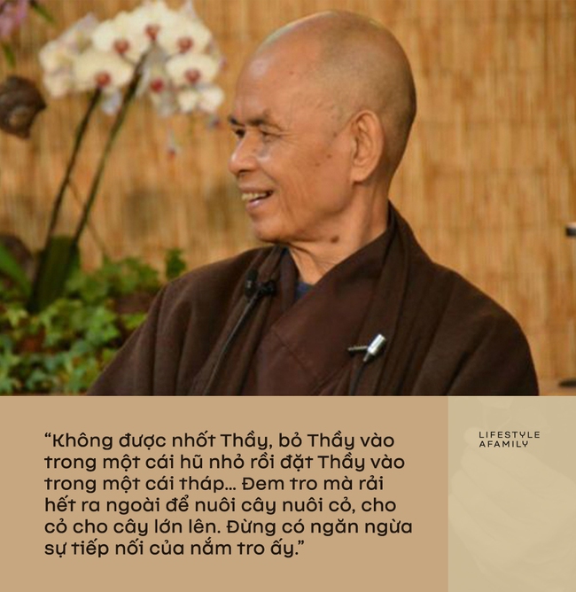 Những câu nói hay của thiền sư Thích Nhất Hạnh trước khi viên tịch mang đầy giá trị - Ảnh 3.