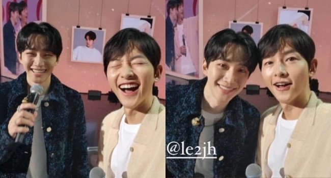 Song Joong Ki tham gia fan meeting của Lee Jun Ho, tiết lộ tình bạn kín đáo trong 13 năm - Ảnh 2.