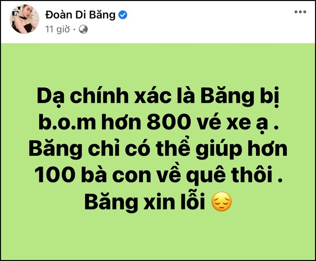 Di Băng kể rõ lý do khóc nức nở khi lần đầu tự tổ chức chuyến xe 0 đồng lại bị &quot;boom&quot; 800 vé  - Ảnh 1.