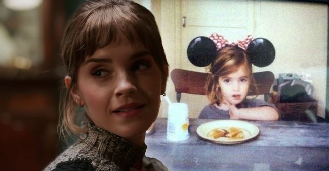 Screening "hotel" In the special show Harry Potter: Emma Watson mistakenly took someone else's childhood photo - Photo 2.