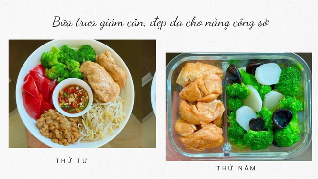 Ăn trưa tại công sở: Thực đơn 7 ngày ăn uống vừa tiêu mỡ giảm cân, vừa đẹp da cho các chị em - Ảnh 5.