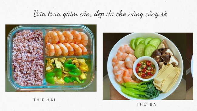 Ăn trưa tại công sở: Thực đơn 7 ngày ăn uống vừa tiêu mỡ giảm cân, vừa đẹp da cho các chị em - Ảnh 4.