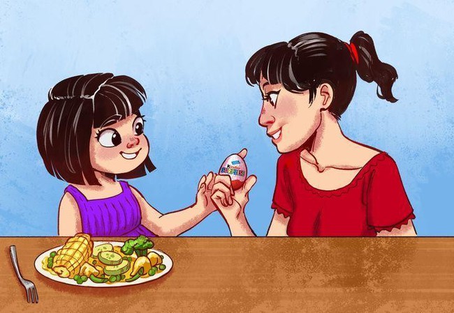 Áp dụng cách này của mẹ Nhật, trẻ ăn uống vui vẻ không kén chọn - Ảnh 2.