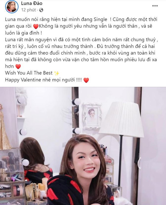 Đào Bá Lộc xác nhận chia tay bạn trai thứ 15 sau 4 năm bên nhau vào đúng ngày Valentine - Ảnh 2.