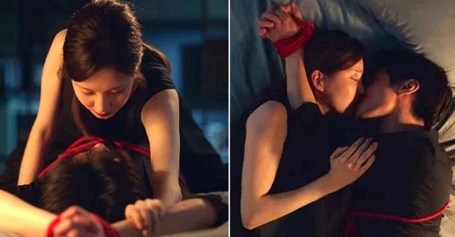 Seohyun (SNSD) lộ cảnh giường chiếu 18+, gây sốc với cảnh trói trai cưỡng hôn - Ảnh 2.