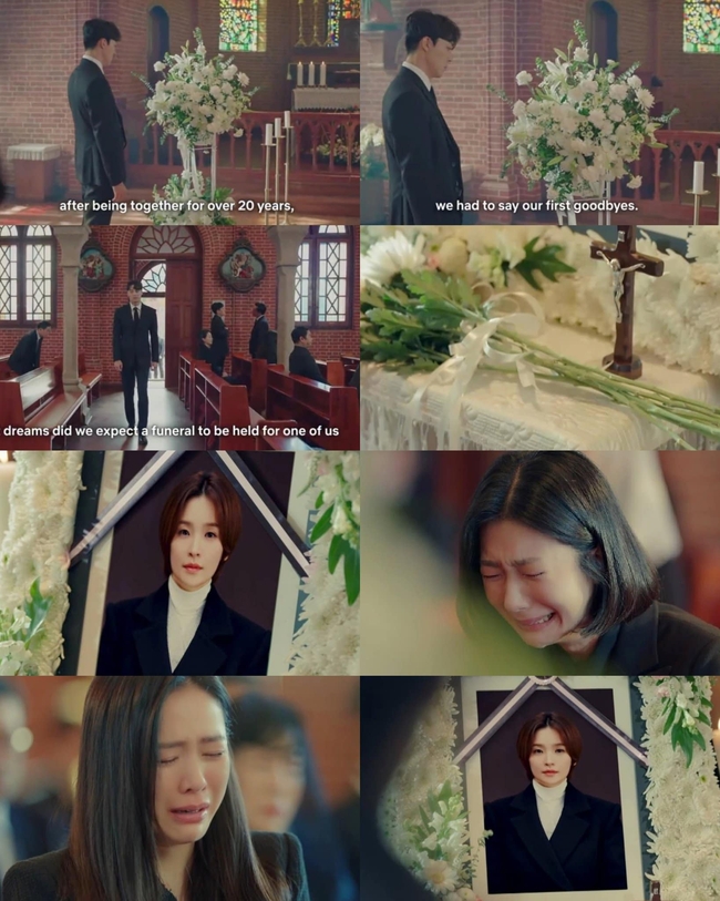 Tuổi 39 tập 2: Son Ye Jin khóc như mưa khi bạn thân ung thư giai đoạn 4, cảnh đám tang xuất hiện cực sốc - Ảnh 2.