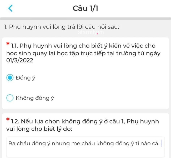 Nhà trường &quot;gửi nhẹ&quot; một TIN NHẮN, gia đình ngay lập tức XÁO XÀO: Người mừng rớt nước mắt, người đau tim vì lo lắng - Ảnh 1.