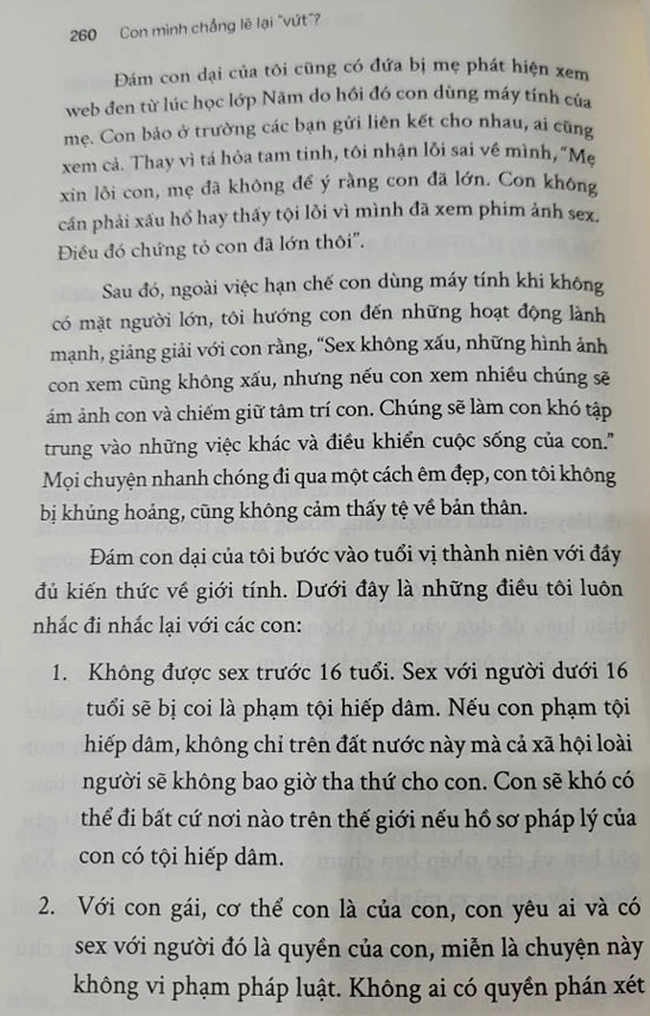 Các bà mẹ &quot;cấp tiến&quot; nói với con về chuyện 18+ thẳng thắn, đối diện  - Ảnh 5.