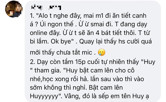 Dạy online còn 15 phút mới thấy 1 học sinh lọ mọ xin vào, cô giáo sẵn giọng mắng một hồi mới phát hiện danh tính: Thôi, TOANG tới nơi! - Ảnh 1.