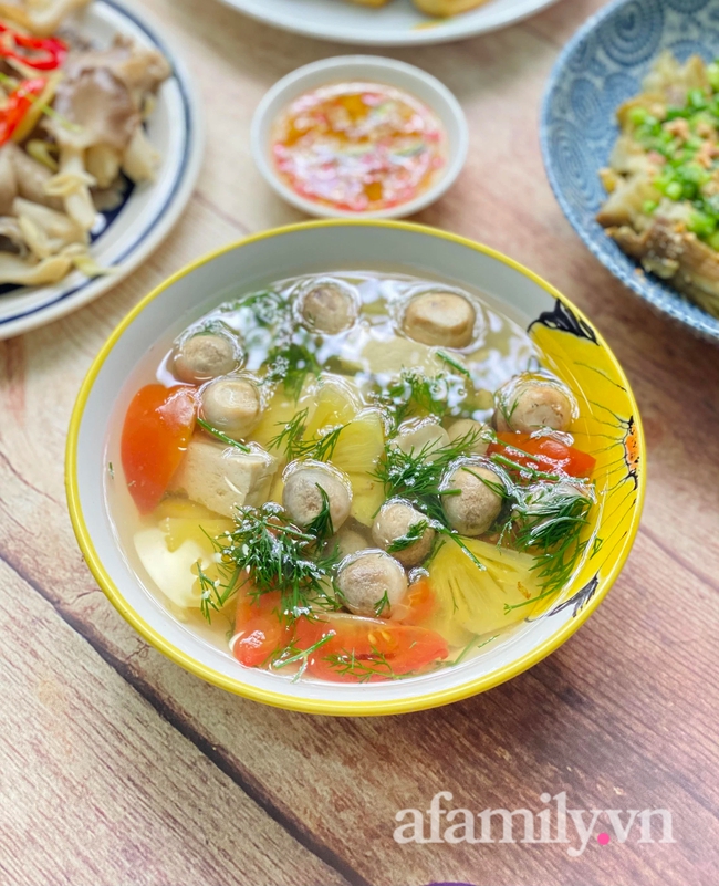 Tomorrow is the full moon day of the second lunar month, immediately refer to this full, easy-to-cook vegetarian rice tray, sisters!  - Photo 9.