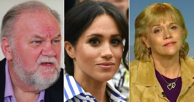 Being sued by her biological father and sister, Meghan is accused of having a profound response with 