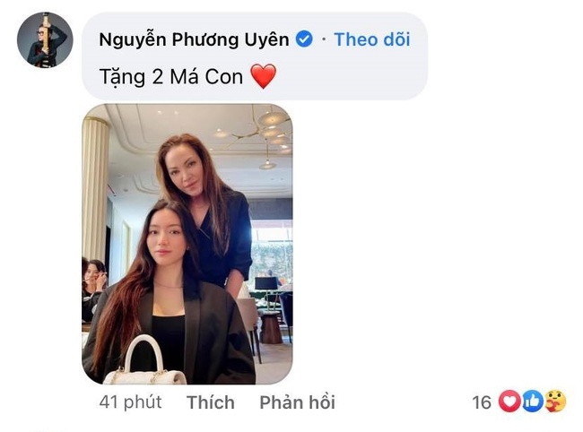 Being happy with Thanh Ha, Phuong Uyen did not forget to do one thing to show her relationship with her lover's daughter - Photo 3.