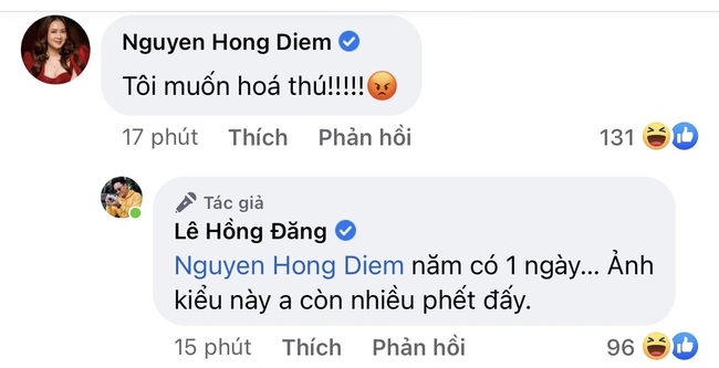 Hồng Đăng tiết lộ tuổi thật của Hồng Diễm, khiến bạn diễn muốn &quot;hóa thú&quot; khi chúc mừng sinh nhật bằng ảnh hậu trường của bộ phim này - Ảnh 2.