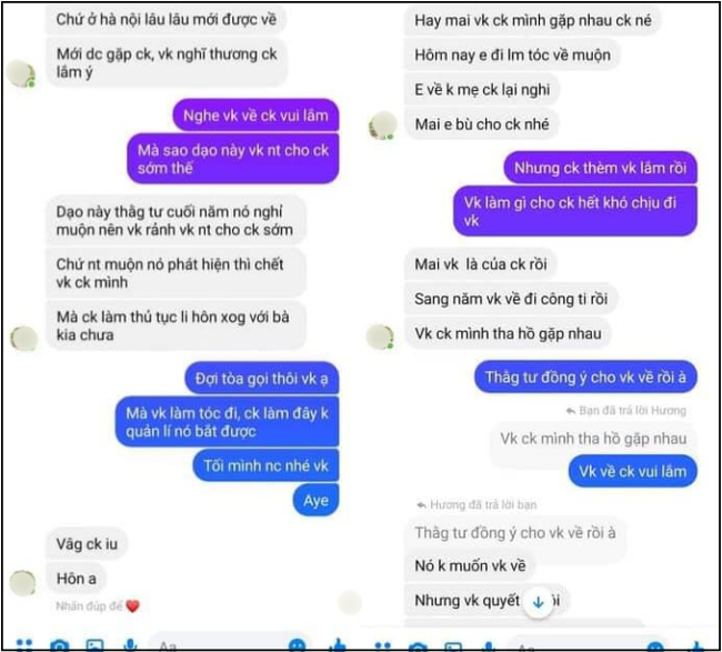 Choáng váng với loạt tin nhắn "nội dung 18+" của chồng với tiểu tam, vợ gửi luôn vòng hoa tang đến nhà với nội dung cực choáng! - Ảnh 2. Choáng váng với loạt tin nhắn "nội dung 18+" của chồng với tiểu tam, vợ gửi luôn vòng hoa tang đến nhà với nội dung cực choáng! - Ảnh 2.