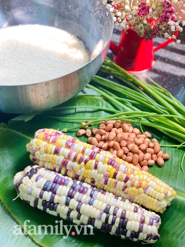 Exchange the weekend dish with delicious sticky corn sticky rice, a simple delicious dish that everyone in the family can't stop talking about!  - Photo 1.