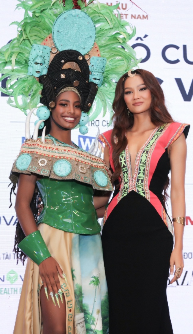 Miss Earth 2021 Destiny Wagner comes to Vietnam to be a judge of the Miss contest, how is her beauty compared to H'Hien Niê - Photo 1.