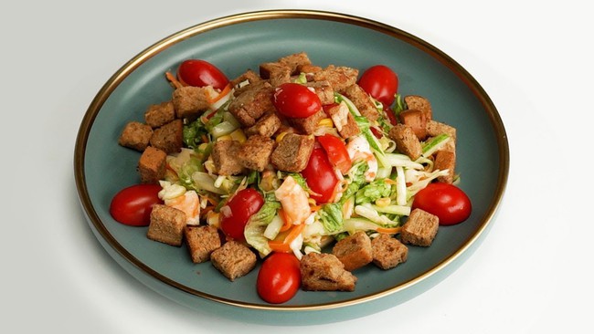 Muốn giảm cân thì cứ thay cơm tối bằng món salad siêu lạ miệng này: Kiên trì 1 tuần, đảm bảo giảm được 2cm vòng eo là ít! - Ảnh 1.