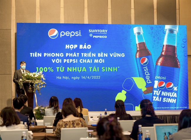 Suntory PepsiCo ra mắt sản phẩm Pepsi với bao bì từ nhựa tái sinh tại Việt Nam - Ảnh 2.