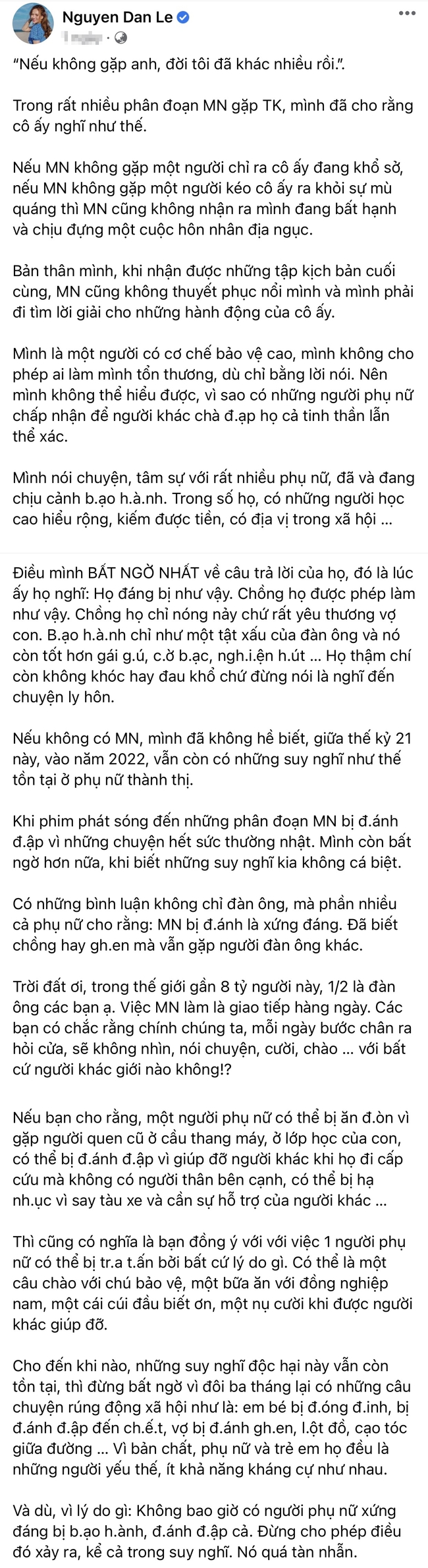 Đan Lê gây sốc khi chia sẻ ảnh cơ thể sau khi quay phim, bức xúc vì Mai Ngọc &quot;Anh có phải đàn ông không&quot; bị chỉ trích - Ảnh 5.