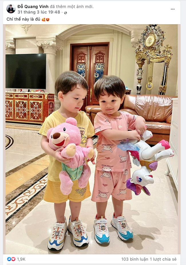 Thiếu gia Đỗ Quang Vinh gây sốt khi cứ mỗi tuần thả nhẹ một chiếc ảnh và câu quote thể hiện tình cha con - Ảnh 5. Thiếu gia Đỗ Quang Vinh gây sốt khi cứ mỗi tuần thả nhẹ một chiếc ảnh và câu quote thể hiện tình cha con - Ảnh 5.