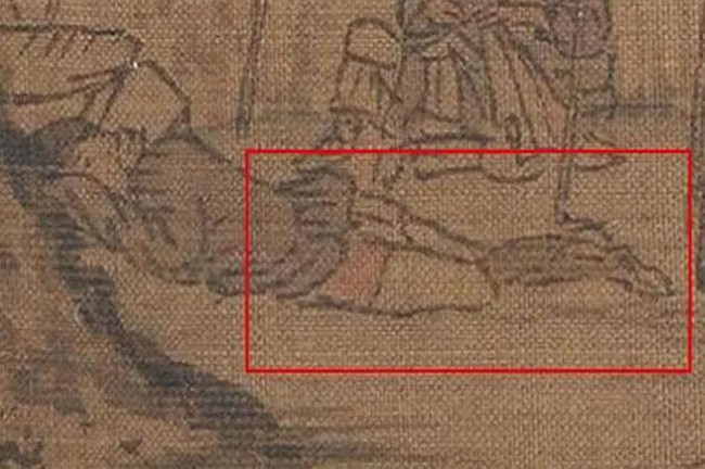 Astonishing detail in ancient Song Dynasty painting: Zoom in 100 times to clearly see an act of Astonishing detail in ancient Song Dynasty painting: Zoom in 100 times to clearly see an act of