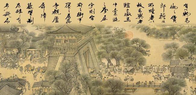 Astonishing detail in ancient Song Dynasty painting: Zoom in 100 times to clearly see an act of 