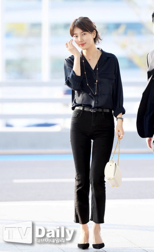 Wearing a beautiful shirt is not inferior to Korean stars with 13 simple, but absolutely stylish ways to mix - Photo 8.