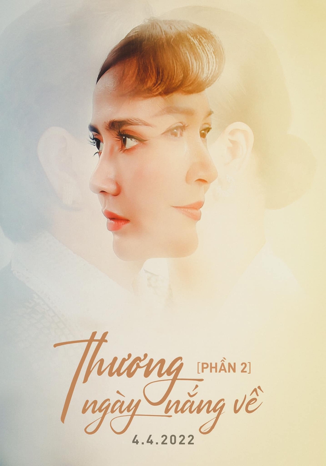 Loving the sunny day about part 2, releasing a beautiful poster before the broadcast time, Phan Minh Huyen looks exactly like People's Artist Minh Hoa - Photo 1.