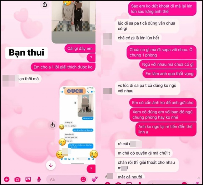 Cô gái "đào mỏ" 300 triệu của bạn trai nhưng vẫn ngang nhiên đi Sapa với kẻ thứ ba và lời biện hộ "không ngủ chung" khi bằng chứng chuyến du lịch lộ tẩy! - Ảnh 5. Cô gái "đào mỏ" 300 triệu của bạn trai nhưng vẫn ngang nhiên đi Sapa với kẻ thứ ba và lời biện hộ "không ngủ chung" khi bằng chứng chuyến du lịch lộ tẩy! - Ảnh 5.