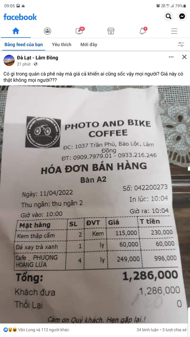 Cận cảnh ly cà phê &quot;Phượng Hoàng Lửa&quot; giá 249.000 ở Bảo Lộc đang gây sốt trên mạng xã hội  - Ảnh 4.