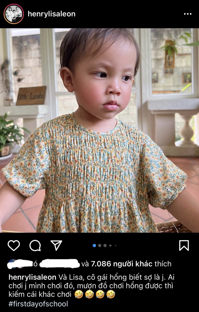 Leon nhà Hồ Ngọc Hà "mếu máo" trong ngày đầu tiên tới trường, trái ngược hoàn toàn với chị hai Lisa - Ảnh 4. Leon nhà Hồ Ngọc Hà "mếu máo" trong ngày đầu tiên tới trường, trái ngược hoàn toàn với chị hai Lisa - Ảnh 4.