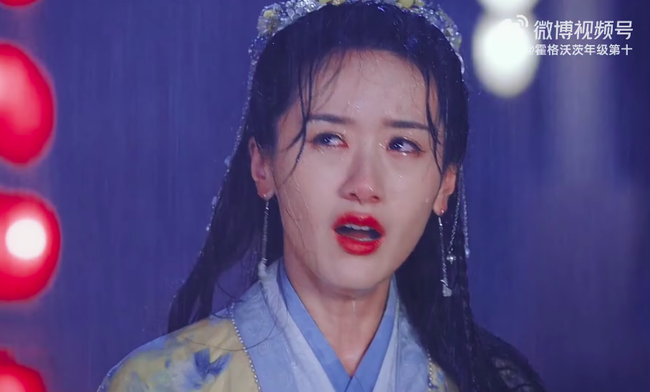 Chúc Khanh Hảo: Cảnh khóc quá đẹp của Viên Băng Nghiên gây sốt, netizen đào bới vụ dùng thuốc nhỏ mắt quay phim - Ảnh 2.