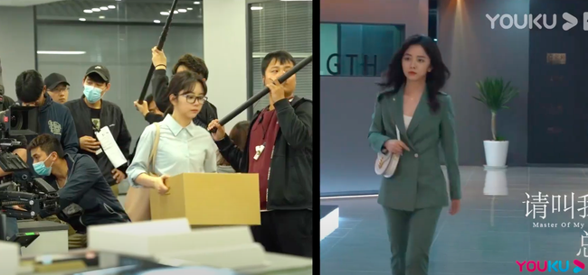 Lam Canh Tan's hottest office love movie in April: Revealing the scene where her secretary Dam Tung Van quits her job, is she fired?  - Photo 6.