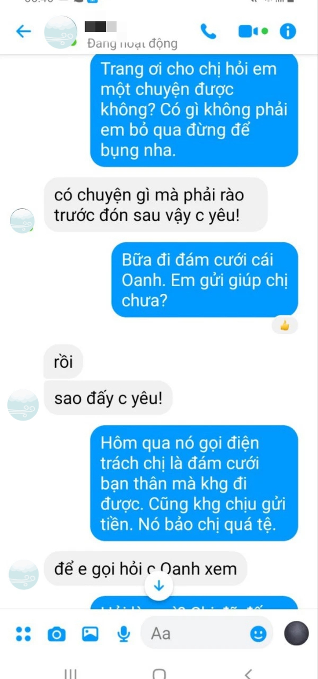 Đám cưới bạn thân có việc bận tôi không đi được nên nhờ em dâu tương lai gửi phong bì giúp, nào ngờ lại xảy ra chuyện lớn - Ảnh 1.