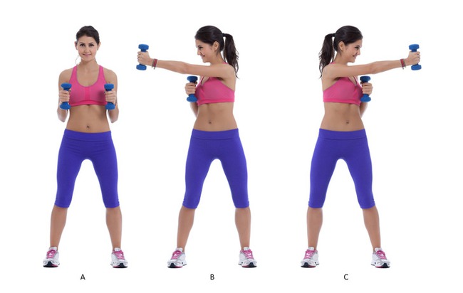 10 exercises to help burn back and armpit fat within 20 minutes - Photo 2.