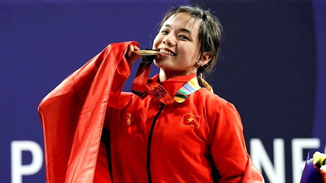 Chân dung hot girl đô cử Phạm Thị Hồng Thanh lập 3 kỷ lục mới trong SEA Games 31 - Ảnh 2.