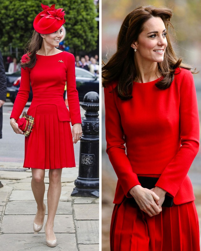 Bái phục Công nương Kate Middleton với những lần diện lại đồ cũ mà vẫn rất đẹp - Ảnh 2.