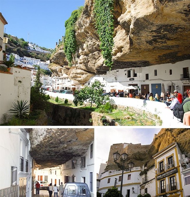 6 weirdest towns in the world: To live but not to die, some places are tucked under a strangely massive rock!  - Photo 5.