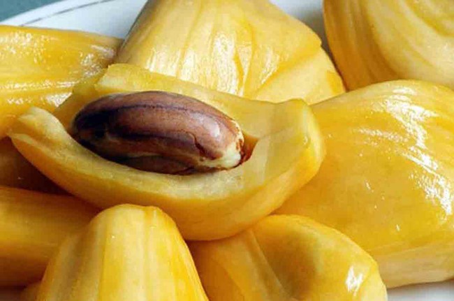 The Japanese cherish this part of the jackfruit: When women eat it, they will erase wrinkles, have healthy internal organs, and are good for physiology, but Vietnamese people often throw it away - Photo 3.