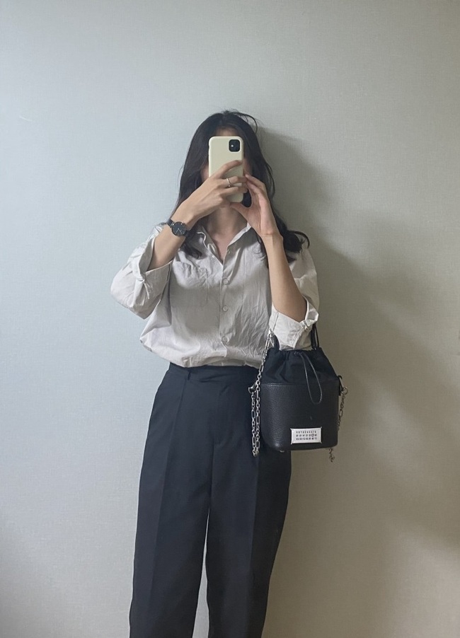 Quý cô Hàn Quốc chuyên diện áo sơ mi + quần âu theo style tối giản, nhưng có thừa độ thanh lịch trẻ trung - Ảnh 6.