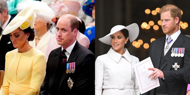 Lý do vợ chồng Công nương Kate tránh gặp mặt nhà Meghan Markle trong 4 ngày đại lễ Bạch Kim - Ảnh 1.