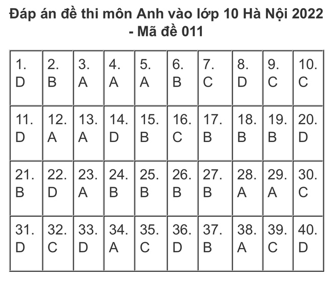 Gợi ý đáp án đề thi Tiếng Anh và Ngữ Văn lớp 10 ở Hà Nội, xem TẠI ĐÂY  - Ảnh 5.