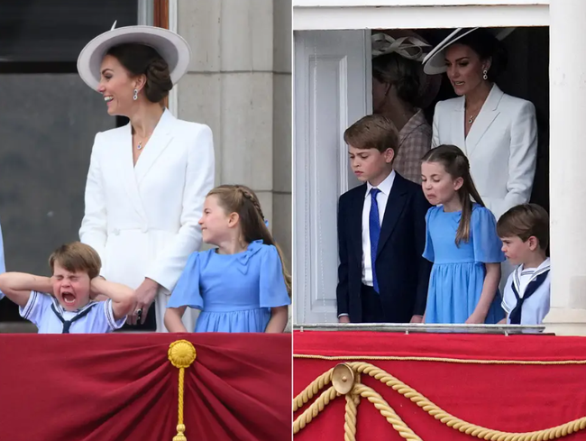 Khoảnh khắc cúi đầu đầy ý nghĩa của ba con Kate và Công chúa Charlotte gây chú ý với loạt biểu cảm đáng yêu - Ảnh 7.